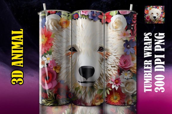 3D Polar Bear Tumbler 1: Strategic Asset Management for Sublimation Businesses