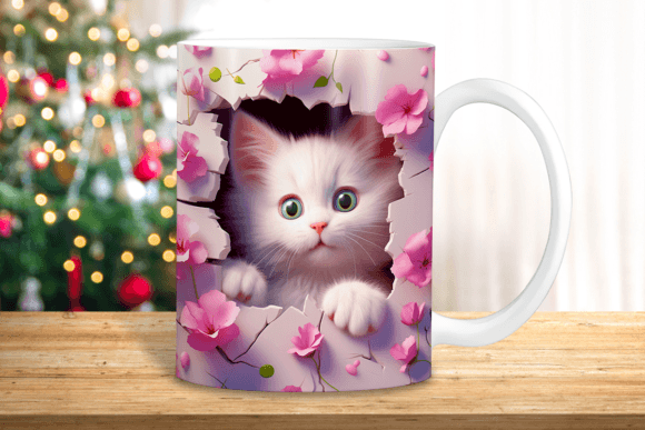 Cat Mug Wrap Sublimation Design PNG: Creative Guide