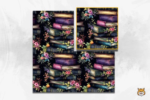 Enchanted Books Seamless Pattern 2 Design Guide