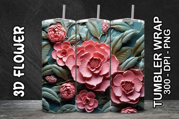 Evaluating the 3D Camellia Flower Tumbler 2 Digital Asset
