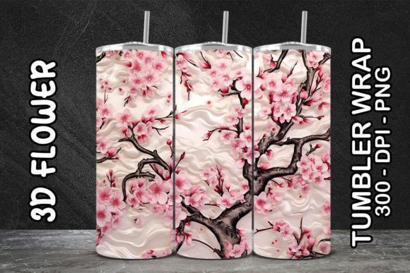 Evaluating the 3D Cherry Blossom Flower Tumbler 3 Digital Asset