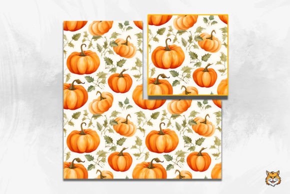 Mastering Autumn Design: A Guide to Using Watercolor Pumpkins Seamless Patterns