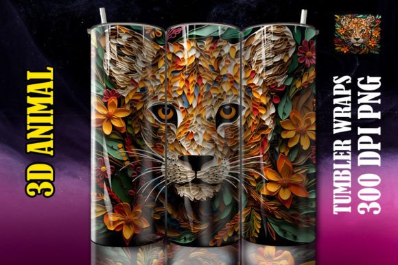 Mastering the 3D Cheetah Tumbler Wrap: A Complete Guide to Digital Sublimation Design
