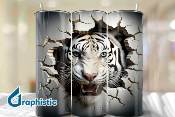 Tiger 3D Smash Wall Art Background 14: A Practical Guide to Digital Assets
