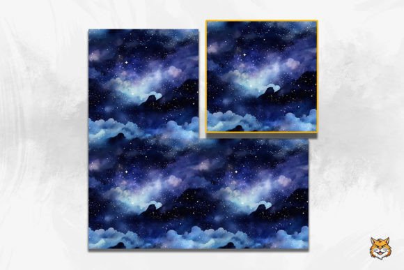 Transforming Creative Projects with Mystic Night Sky Seamless Pattern 8