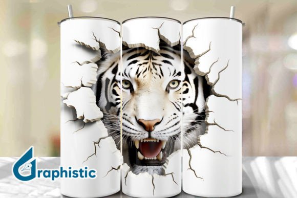 Unleashing Creativity: Understanding Tiger 3D Smash Wall Art Digital Backgrounds