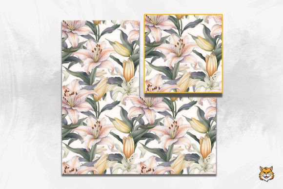 Watercolor Lily Seamless Pattern 2: A Practical Guide to Professional Application