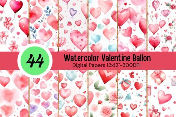 Watercolor Valentine Balloon: Creative Uses for All Levels